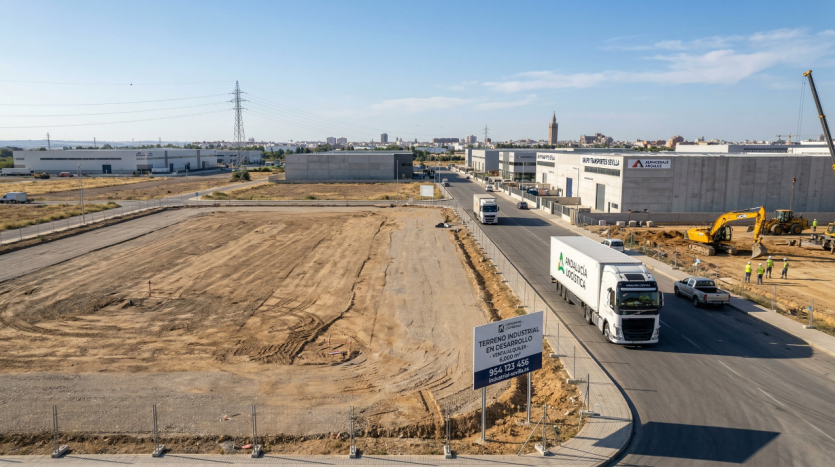 Terreno para uso industrial