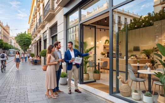Cuánto tiempo se tarda en vender un local comercial en Sevilla