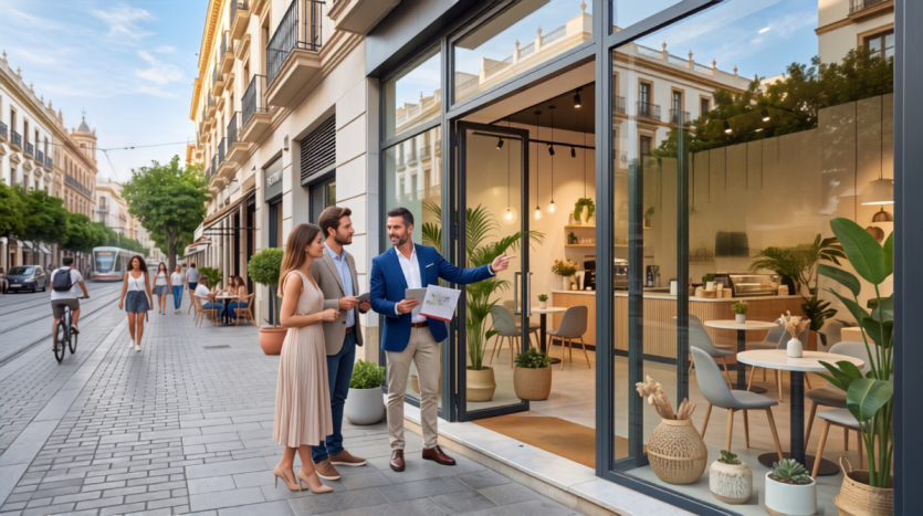 Cuánto tiempo se tarda en vender un local comercial en Sevilla