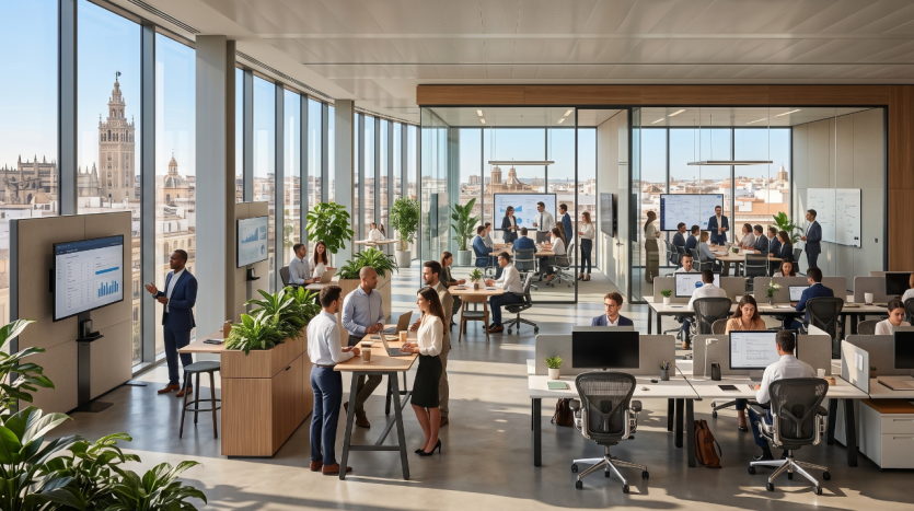 El futuro de las oficinas en Sevilla: tendencias que debes conocer