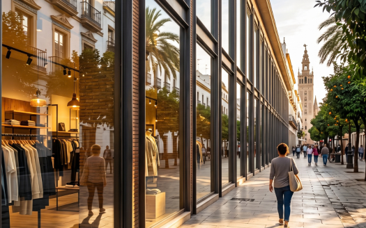 Imagen de calle en Sevilla