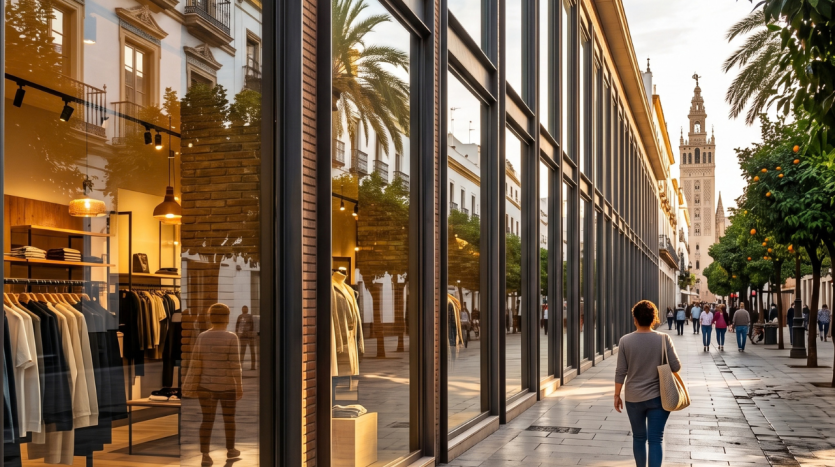 Imagen de calle en Sevilla